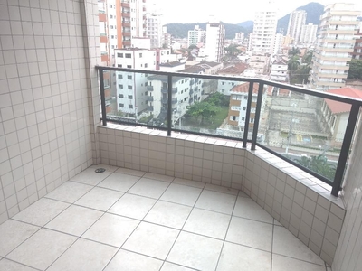Apartamento em Vila Guilhermina, Praia Grande/SP de 79m² 2 quartos para locação R$ 2.400,00/mes