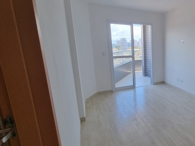 Apartamento em Vila Mirim, Praia Grande/SP de 55m² 1 quartos para locação R$ 2.000,00/mes