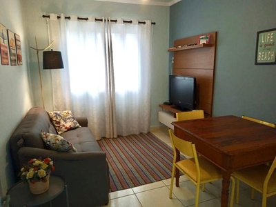 Apartamento em Vila Tupi, Praia Grande/SP de 59m² 1 quartos à venda por R$ 214.000,00