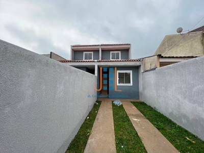 Casa em Campo de Santana, Curitiba/PR de 52m² 3 quartos à venda por R$ 209.000,00