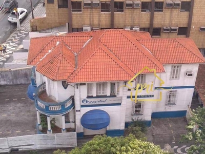 Casa em Gonzaga, Santos/SP de 221m² 6 quartos para locação R$ 17.000,00/mes