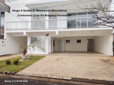 Casa em Residencial Euroville, Bragança Paulista/SP de 295m² 4 quartos para locação R$ 8.000,00/mes