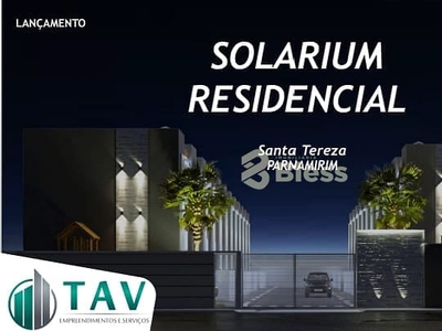 Casa em Santa Tereza, Parnamirim/RN de 101m² 2 quartos à venda por R$ 159.000,00