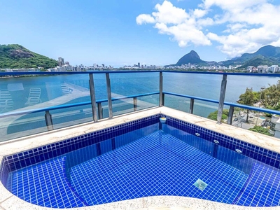 Cobertura em Lagoa, Rio de Janeiro/RJ de 567m² 4 quartos à venda por R$ 9.899.000,00