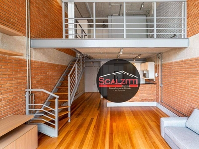 Loft em Itaim Bibi, São Paulo/SP de 77m² 1 quartos para locação R$ 8.000,00/mes