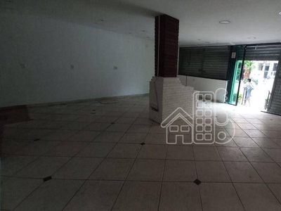 Loja em Icaraí, Niterói/RJ de 100m² para locação R$ 6.000,00/mes