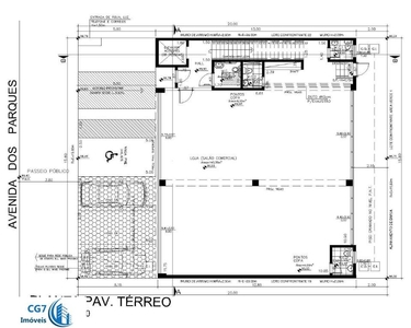 Ponto em Tamboré, Santana de Parnaíba/SP de 170m² 1 quartos para locação R$ 15.000,00/mes