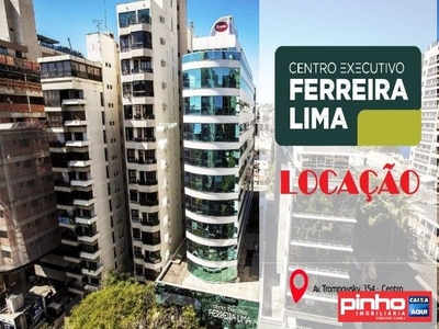 Sala em Centro, Florianópolis/SC de 172m² para locação R$ 9.900,00/mes