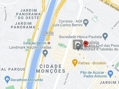 Terreno em Brooklin Paulista, São Paulo/SP de 10m² à venda por R$ 2.125.000,00 ou para locação R$ 8.000,00/mes