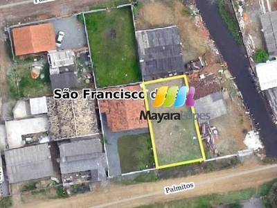 Terreno em Praia Do Ervino, São Francisco Do Sul/SC de 10m² à venda por R$ 228.000,00