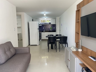 Bela Hospedagem - Flat em Cabo Branco com 02 quartos com cama casal, Smart TV, wifi, garagem privativa