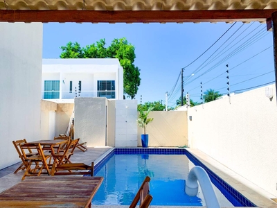 Casa com Piscina na Praia de Coroa Vermelha-Porto Seguro-BA