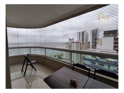 Apartamento Em Boqueirão, Praia Grande/sp De 300m² 4 Quartos À Venda Por R$ 1.400.000,00