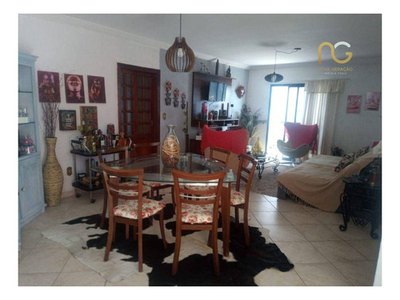 Apartamento Em Vila Tupi, Praia Grande/sp De 300m² 4 Quartos À Venda Por R$ 1.850.000,00