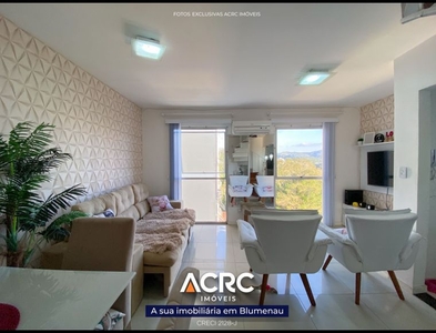 Apartamento no Bairro Ponta Aguda em Blumenau com 2 Dormitórios e 66.88 m²