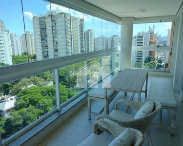 Apartamento 223m2. a venda ou locação (mobiliado)no Campo Belo