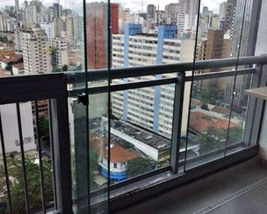 Apartamento com 1 dormitório para alugar, 31 m² por R$ 4.348,06/mês - Pinheiros - São Paul