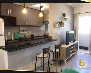 Apartamento com 1 dormitório para alugar, 44 m² por R$ 2.867,47/mês - Jardim América - Sor