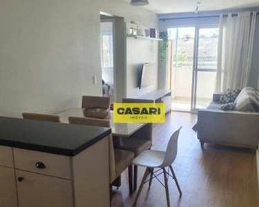 Apartamento com 2 dormitórios, 52 m² - venda ou aluguel - Demarchi - São Bernardo do Camp