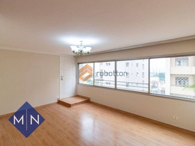 Apartamento com 2 dormitórios para alugar, 120 m² por R$ 6.453,70/mês - Brooklin - São Pau