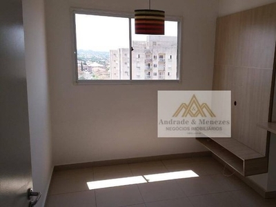Apartamento com 2 dormitórios para alugar, 46 m² por R$ 1.380,87/mês - Campos Elíseos - Ri