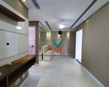 Apartamento com 2 dormitórios para alugar, 49 m² por R$ 2.150,00/mês - Castelo - Santos/SP