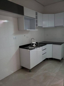 Apartamento com 2 dormitórios para alugar, 50 m² por R$ 2.160,00/mês - Vila São Pedro - Sa