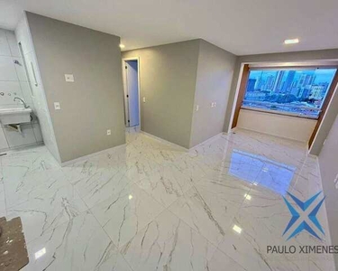Apartamento com 2 dormitórios para alugar, 55 m² por R$ 2.520,00/mês - Centro - Fortaleza