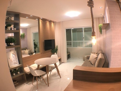 Apartamento com 2 quartos à venda, 46 m² por R$ 209.000 - Jardim Inconfidência - Uberlândi