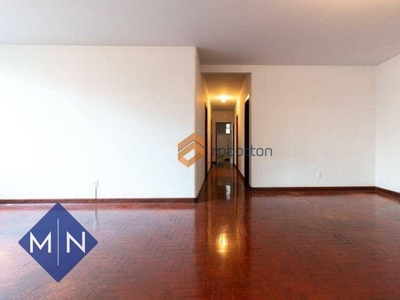 Apartamento com 3 dormitórios para alugar, 181 m² por R$ 5.562,05/mês - Higienópolis - São