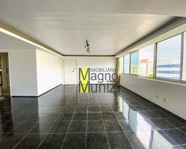 Apartamento com 3 dormitórios para alugar, 246 m² por R$ 3.691,70/mês - Praia do Futuro