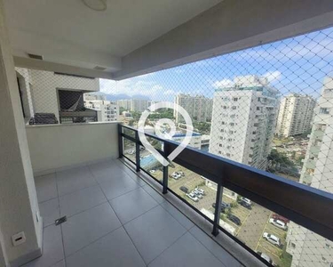 Apartamento com 3 dormitórios para alugar, 80 m² por R$ 4.565,00/mês - Barra da Tijuca - R