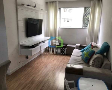 Apartamento de 52m² com 2 dormitórios e 1 vaga de garagem para locação, Jardim Germânia, S