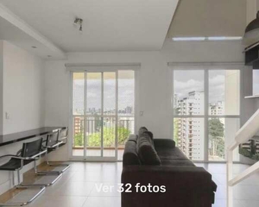 Apartamento duplex mobiliado para aluguel e venda tem 70 metros com 1 quarto na Vila Andra