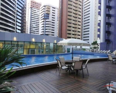 Apartamento mobiliado com 2 suítes no Meireles - AP41394