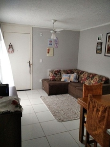 Apartamento para Venda - 48m², 2 dormitórios, 1 vaga - Lomba do Pinheiro