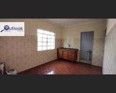 Casa com 1 dormitório para alugar, 55 m² por R$ 1.000,00/mês - Centro - Diadema/SP