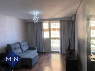 Flat com 1 dormitório para alugar, 56 m² por R$ 4.491,31/mês - Alphaville Industrial - Bar