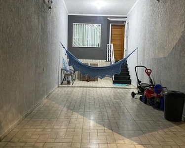 Sobrado para aluguel e venda possui 170 m² com 3 quartos e 2 vagas de garagem