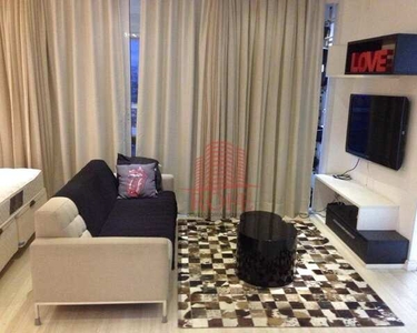 Studio com 1 dormitório para alugar, 44 m² por R$ 4.720,00/mês - Brooklin - São Paulo/SP