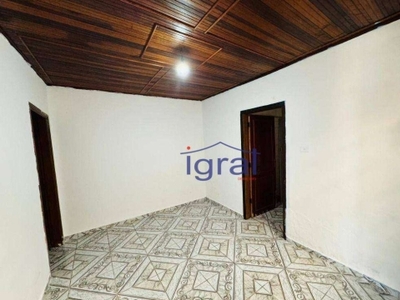 Casa com 1 dormitório para alugar, 60 m² por r$ 1.200,00/mês - vila guarani - são paulo/sp