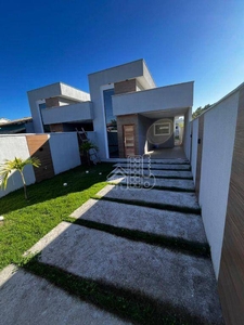 Casa em Jardim Atlântico Leste (Itaipuaçu), Maricá/RJ de 100m² 3 quartos à venda por R$ 529.000,00