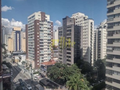 Apartamento com 02 dormitórios para locação na região de moema em são paulo!