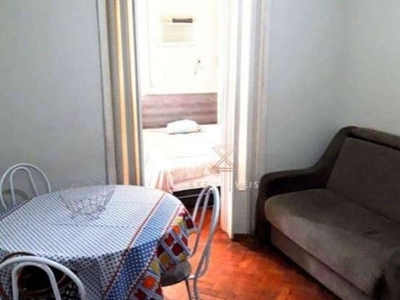 Apartamento com 1 dormitório à venda, 35 m² por r$ 350.000 - copacabana - rio de janeiro/rj