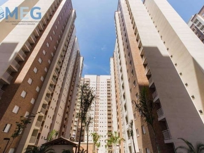 Apartamento com 2 dormitórios, 58 m² - venda por r$ 430.000,00 ou aluguel por r$ 2.372,38/mês - jardim flor da montanha - guarulhos/sp