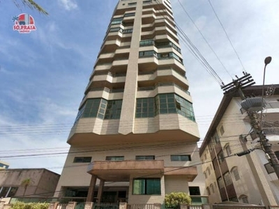 Apartamento com 2 dormitórios à venda, 98 m² por r$ 577.500,00 - centro - mongaguá/sp