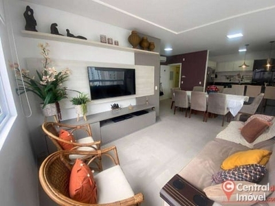 Apartamento com 3 suítes para locação de temporada, 120 m² - por r$ 1.600/dia - centro - balneário camboriú/sc