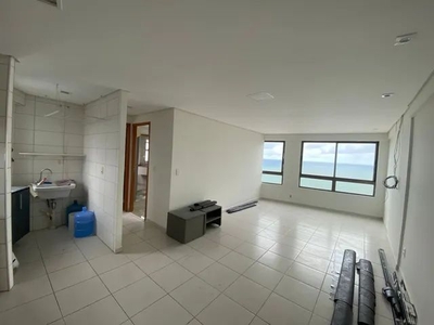 Apartamento para alugar na Avenida Boa Viagem Recife 1 quarto com móveis fixos andar altís