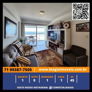 Apartamento para venda com 45 metros quadrados com 1 quarto em Amaralina - Salvador - BA