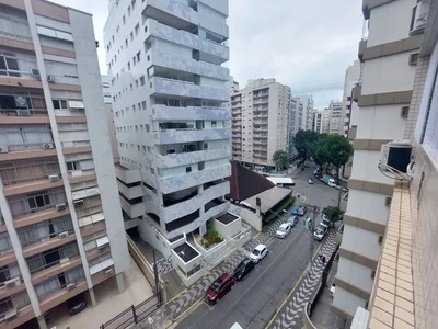 Apartamento para venda possui 58 metros quadrados com 1 quarto em Gonzaga frente para rua